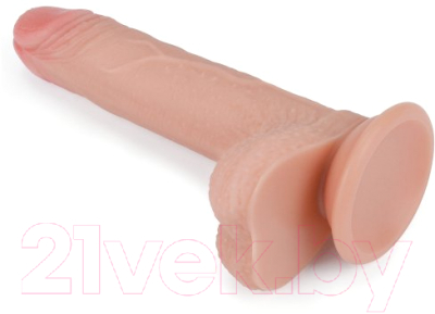 Фаллоимитатор LoveToy Dual-Layered Silicone Cock / LV4001 Flesh