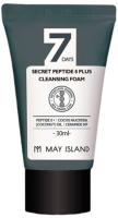 Пенка для умывания May Island 7 Days Secret Peptide 8 Plus Cleansing (30мл) - 