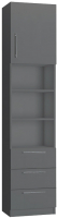 Шкаф-пенал Макс Стайл Kart 18 Egger 219x50x42 / 11B4250 (серый пыльный U732 ST9) - 