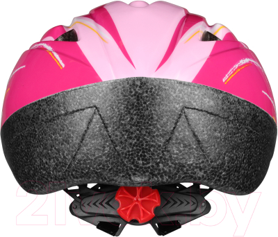 Защитный шлем Indigo IN318 (р-р 51-55, черный/ розовый)