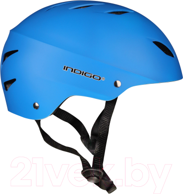 Защитный шлем Indigo IN320 (р-р 55-61, синий)