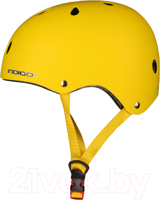 Защитный шлем Indigo IN319 (р-р 51-55, желтый)