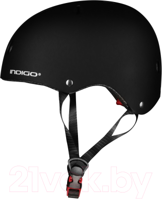 Защитный шлем Indigo IN319 (р-р 51-55, черный)