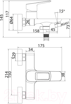 Смеситель IDDIS Spin SPISB02i02WA