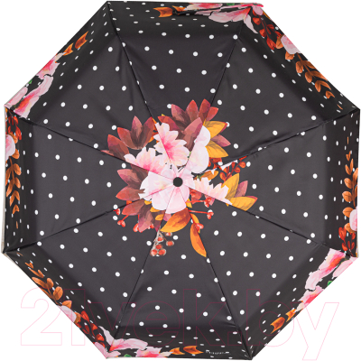 Зонт складной Gianfranco Ferre 6002-OC Flowers Polka Dots