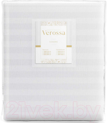 Простыня Нордтекс Verossa Stripe 180x200x20 01 (Royal)