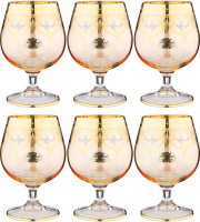 

Набор бокалов Art Decor, Amalfi Ambra Oro / 326-084
