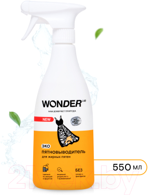 Пятновыводитель Wonder LAB Для жирных пятен (550мл)