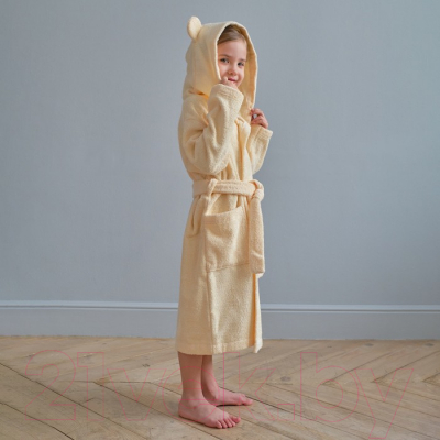 Изображение товара Халат детский Этель Follow Me / 4846003 (р.30, бежевый)