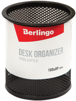 Подставка настольная Berlingo Steel&Style / BMs_41102 (черный) - 