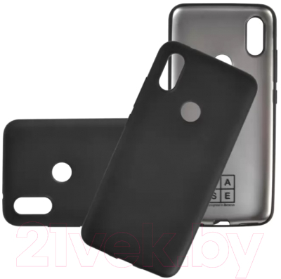 Чехол-накладка Case Deep Matte для Mi A2 Lite/Redmi 6 Pro (черный)
