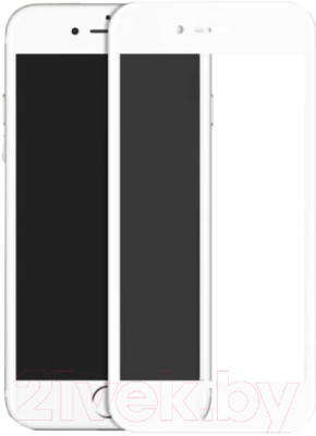 Защитное стекло для телефона Case Soft Edge для Mi 5S Plus (белый)