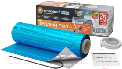 Теплый пол электрический Теплолюкс Alumia 2250 Вт/15кв.м
