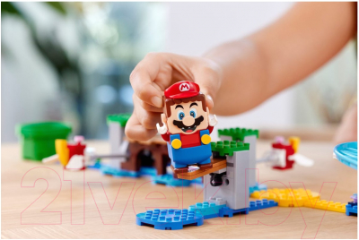 Конструктор Lego Super Mario Пляжное веселье огромного ежа / 71400