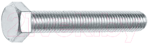 Болт Starfix Шестигранник М20х55 DIN 933 прочность 5.8 / SMC2-27508-10 (10шт, оцинкованный)