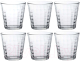 Набор стаканов Duralex Prisme Clear 1033AB06C0111 - 