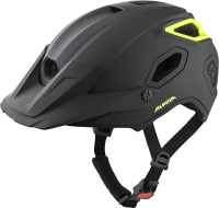 Защитный шлем Alpina Sports 2022 Comox / A9751-33 (р-р 52-57, черный/неоновый матовый) - 