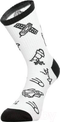 Носки Loony Socks 20_48 (р.43-46, космос/белый)