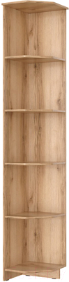 Угловое окончание для шкафа Просто Хорошая Мебель Рио 1 К / 00-00099131 (дуб делано)