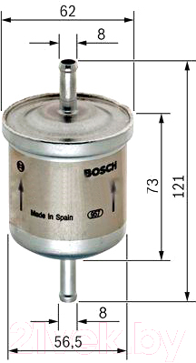 Топливный фильтр Bosch 0450905326