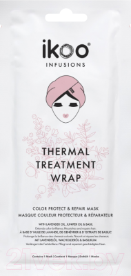 

Маска для волос Ikoo, Infusions Thermal Treatment Wrap обертывание для восстановления