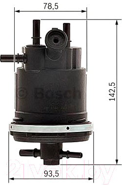 

Топливный фильтр Bosch, 0450907001