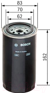 

Топливный фильтр Bosch, F026402002