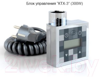 Полотенцесушитель электрический Сунержа Аркус 100x40 / 00-0532-1040