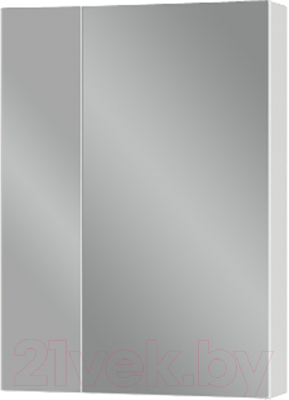 Шкаф с зеркалом для ванной Garda 1/L (55)