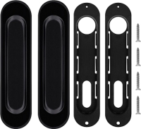 

Ручка дверная Punto, Soft LINE SL-010 BL