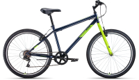 Велосипед Forward Altair MTB HT 26 1.0 2022 / RBK22AL26105 (19, темно-синий/зеленый) - 