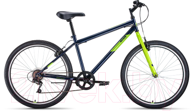 Велосипед Forward Altair MTB HT 26 1.0 2022 / RBK22AL26105 (19, темно-синий/зеленый)