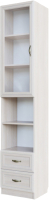 Шкаф-пенал с витриной Просто Хорошая Мебель Вега К ДМ-05 серия №2 со стеклом / 00-00103022 (сосна карелия) - 
