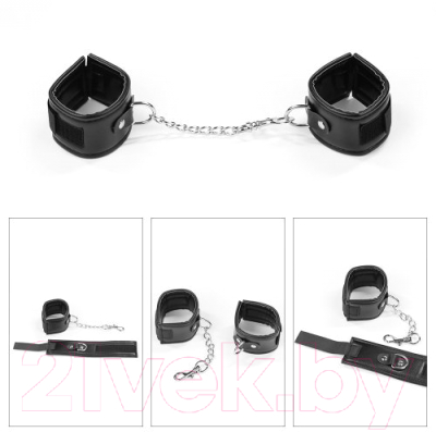 Набор для эротических игр LoveToy Deluxe Bondage Kit / SM1004 (черный)