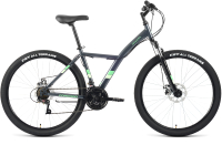 Велосипед Forward Dakota 27.5 2.0 D 2022 / RBK22FW27606 (16.5, серый/светло-зеленый) - 