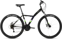 Велосипед Forward Dakota 27.5 2.0 D 2022 / RBK22FW27605 (16.5, черный/ярко-зеленый) - 