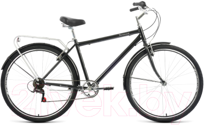 Велосипед Forward Dortmund 28 2.0 2022 / RBK22FW28612 (19, черный/белый)