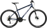 Велосипед Forward Sporting 27.5 3.2 HD 2022 / RBK22FW27878 (17, темно-синий/серебристый) - 