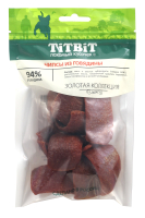 

Лакомство для собак TiTBiT, Золотая коллекция. Чипсы из говядины / 22559