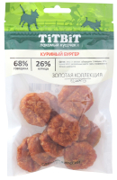 

Лакомство для собак TiTBiT, Золотая коллекция. Куриный бургер / 18606