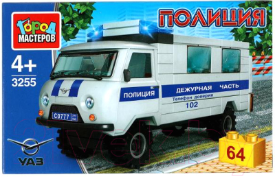 Конструктор Город мастеров УАЗ-452 полиция / SB-3255
