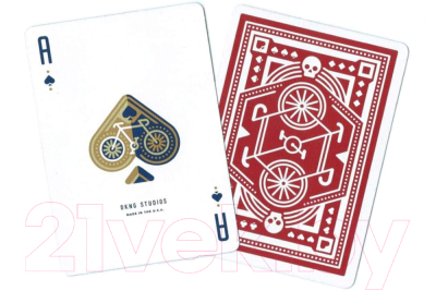 Изображение товара Игральные карты Art Of Play Dkng Red Wheel / AOP006