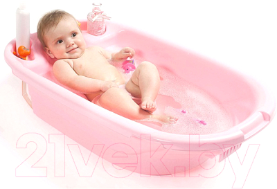 Ванночка детская Пластишка 431300833 (светло-розовый)