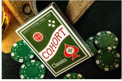 Изображение товара Игральные карты Ellusionist Cohorts Green / ELL85