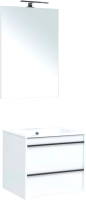 Комплект мебели для ванной Aquanet Lino с зеркалом 60 / 271951 - 