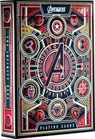 Игральные карты Theory 11 Avengers Red Edition / T1151 - 