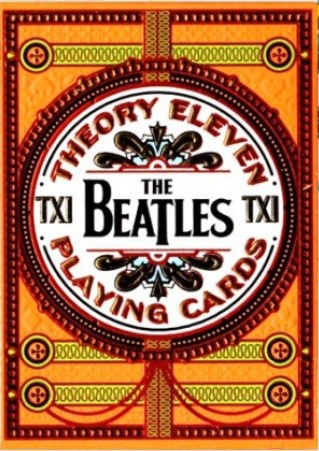 Игральные карты Theory 11 The Beatles Orange / T1153