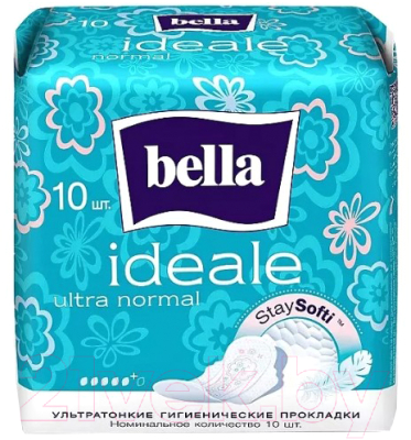 Прокладки гигиенические Bella Ideale Ultra Normal StaySofti (10шт)