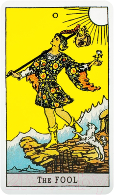 Изображение товара Гадальные карты AGMuller A.E.Waite Tarot Blue Edition-Pocket-Spanish / 1067012566