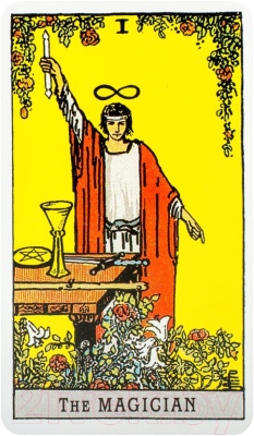 Изображение товара Гадальные карты AGMuller A.E.Waite Tarot Blue Edition-Pocket-Spanish / 1067012566